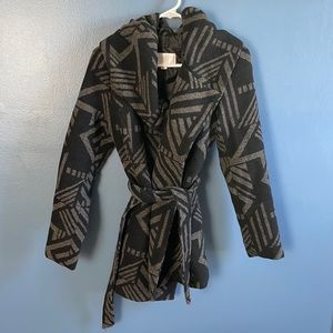 Patterned peacoat - small